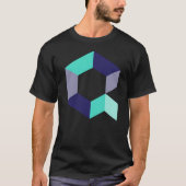 Quant QNT Crypto Cryptocurrency Blockchain Coin Lo Tシャツ (正面)