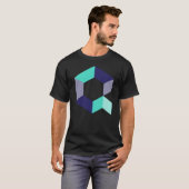 Quant QNT Crypto Cryptocurrency Blockchain Coin Lo Tシャツ (正面フル)
