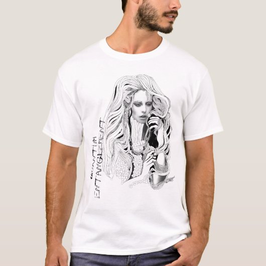 Quantumのもつれ Tシャツ (正面)