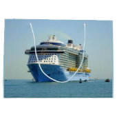 Quantum呼び来出しパーソナライズされた ラージペーパーバッグ (裏面)