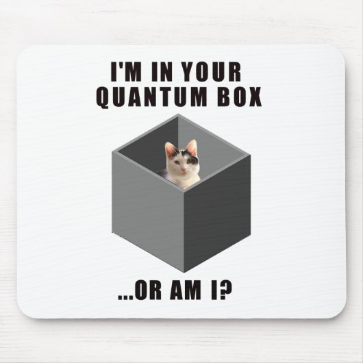 Quantum猫 マウスパッド (正面)