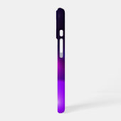 QUANTUM BUBBLE 紫 iPhone 16ケース (左側面)