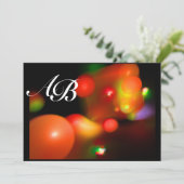 QUANTUM BUBBLE 赤 黒 ピンク 招待状 (スタンド正面)