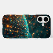 Quantum Data Stream Case-Mate iPhoneケース (裏面 (横))