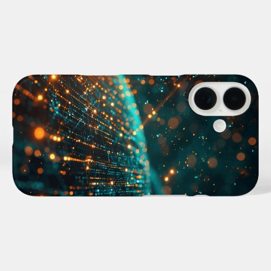 Quantum Data Stream Case-Mate iPhoneケース (裏面 (横))