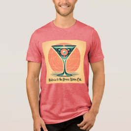 Quantum Entanglement Atomic Martini Club Cocktail トライブレンドＴシャツ