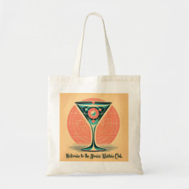 Quantum Entanglement Atomic Martini Club Cocktail トートバッグ
