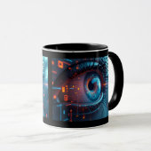 Quantum Eyeコンボの両面(両面) マグカップ (正面右)
