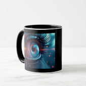 Quantum Eye右手複合マグカップ マグカップ (正面左)