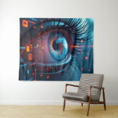 Quantum Eye タペストリー (インサイチュ(横))