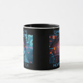 Quantum Eye Techコンボの両面（両面） マグカップ (中央)