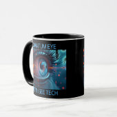 Quantum Eye Techコンボの両面（両面） マグカップ (正面左)