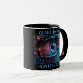 Quantum Eye Techコンボの両面（両面） マグカップ (正面右)