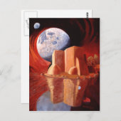 Quantum Leap byアラン・ホイヤー ポストカード (正面/裏面)