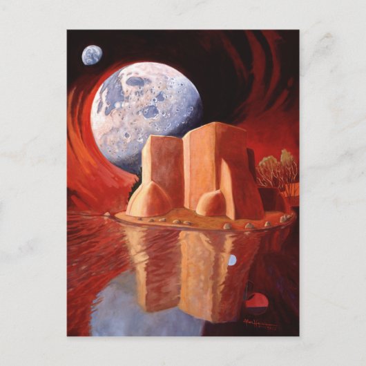 Quantum Leap byアラン・ホイヤー ポストカード (正面)