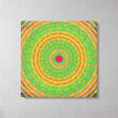 Quantum Mechanics Mandala Art  キャンバスプリント (正面)