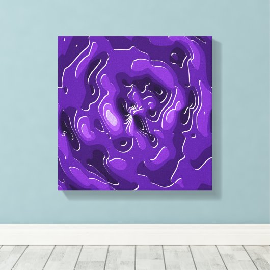 Quantum Mechanics Mathematical Pattern  キャンバスプリント (インサイチュ (ウッドフロア))