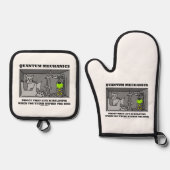 Quantum Mechanics Proof That Life Is Relative 鍋つかみ&鍋敷きセット (正面)