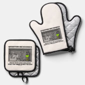 Quantum Mechanics Proof That Life Is Relative 鍋つかみ&鍋敷きセット (正面/裏面)