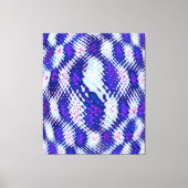 Quantum Nebula Formation Design  キャンバスプリント (正面)