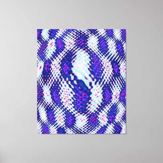 Quantum Nebula Formation Design  キャンバスプリント (正面)