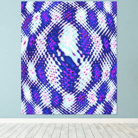 Quantum Nebula Formation Design  キャンバスプリント (インサイチュ (ウッドフロア))