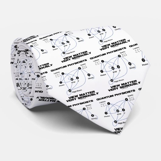 Quantum Physicists View Matter Very Seriously ネクタイ (ロール)