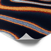 Quantum Physics Acrylic Painting  ポスター (角)