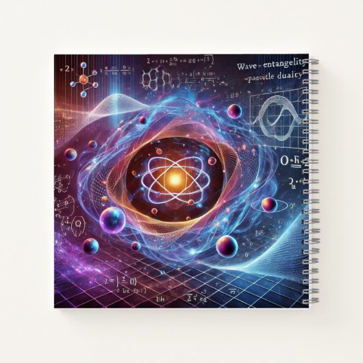 Quantum Physics & Atomic Energy ノートブック (裏面)