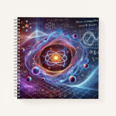 Quantum Physics & Atomic Energy ノートブック (正面)
