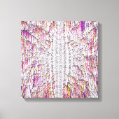 Quantum Physics Colorful Design  キャンバスプリント (正面)