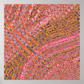 Quantum physics contemporary wall decor  ポスター (正面)