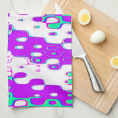 Quantum Physics Geometric Pattern  キッチンタオル (四つ折り)