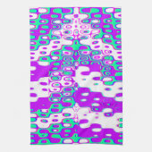 Quantum Physics Geometric Pattern  キッチンタオル (縦)