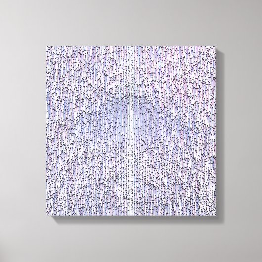 Quantum Physics Geometric Pattern  キャンバスプリント (正面)