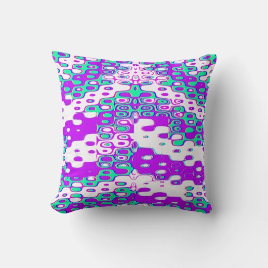 Quantum Physics Geometric Pattern  クッション (正面)