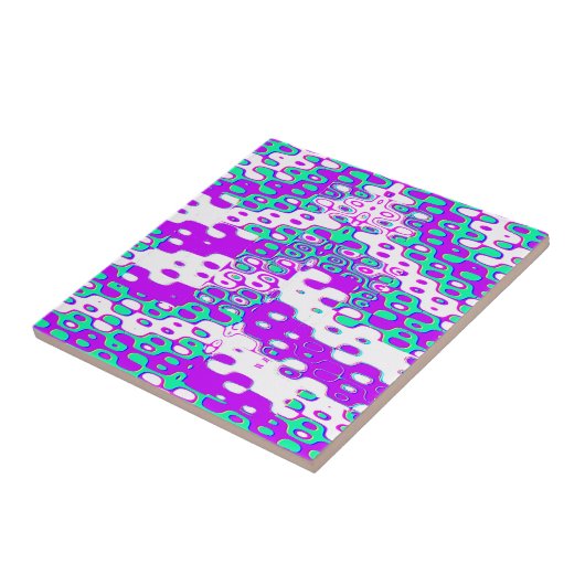 Quantum Physics Geometric Pattern タイル (側面)