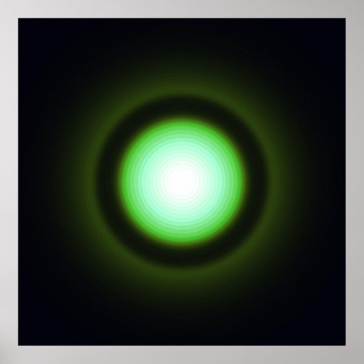 Quantum Physics Geometric Pattern  ポスター (正面)