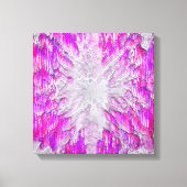 Quantum Physics Geometric Pattern Design  キャンバスプリント (正面)