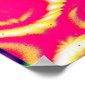 Quantum Physics Geometric Pattern Poster ポスター (角)