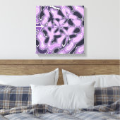 Quantum Physics Liquid Kinetic Painting. キャンバスプリント (インサイチュ (寝室))