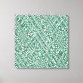 Quantum Physics Liquid Kinetic Painting  キャンバスプリント (正面)