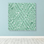 Quantum Physics Liquid Kinetic Painting  キャンバスプリント (インサイチュ (ウッドフロア))