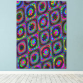 Quantum Physics Spectral Colour Shifting  キャンバスプリント (インサイチュ (ウッドフロア))