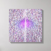 Quantum Physics wave Pattern  キャンバスプリント (正面)