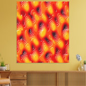 Quantum Turbulence Kinetic Painting  キャンバスプリント (インサイチュ (リビング))