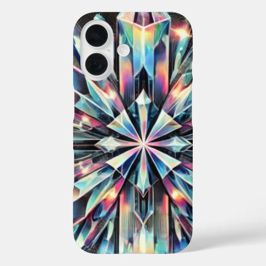 Quantum Verse – プリズマティックiphone 16カバー Case-Mate iPhoneケース (裏面)