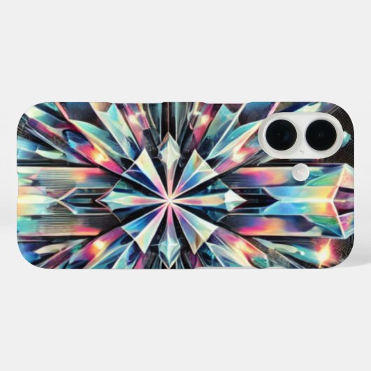 Quantum Verse – プリズマティックiphone 16カバー Case-Mate iPhoneケース (裏面 (横))