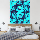 Quantum Wave Formation Design  キャンバスプリント (インサイチュ (寝室))