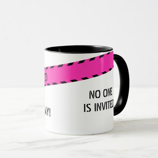 Quarantine Birthday Party, Virtual Birthday マグカップ (正面右)